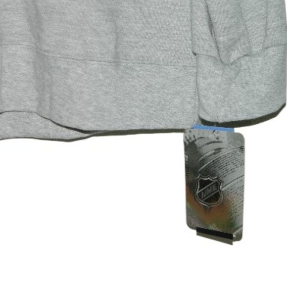 Adidas Authentic NHL Winnipeg Jets Classic “47” Gray Crewneck Sweatshirt Size L - Picture 6 of 12